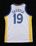 Leandro Barbosa Signed Golden State Warriors Jersey (Steiner) 2003 1st Rnd Pick