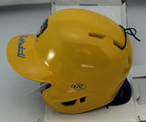 Brewers Outifelder GARRETT MITCHELL Signed Rawlings YELLOW Mini Helmet AUTO JSA