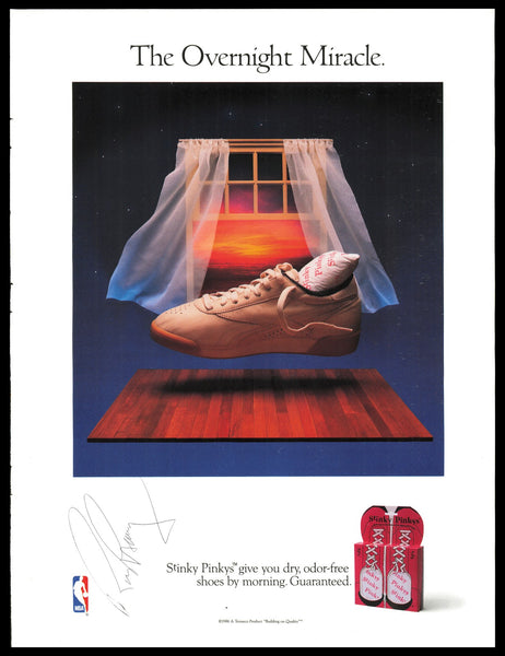 Rick Barry Autographed 8.5x11 Magazine Page Photo Golden State Warriors 240664