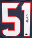 Will Anderson Jr. Signed Houston Texans Jersey (Beckett) 2023 #3 Overall Pick DE