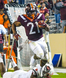 Khalil Herbert Signed Virginia Tech Hokies Jersey (Beckett COA) Chicago Bears RB