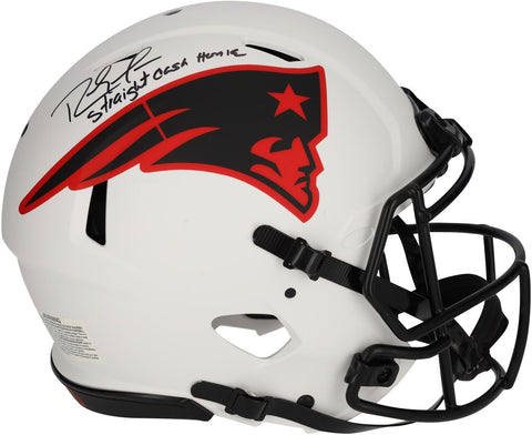Signed Randy Moss Patriots Helmet