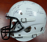 HEISMAN WINNERS AUTOGRAPHED FULL SIZE HELMET 23 SIGS SANDERS STEINER 121616
