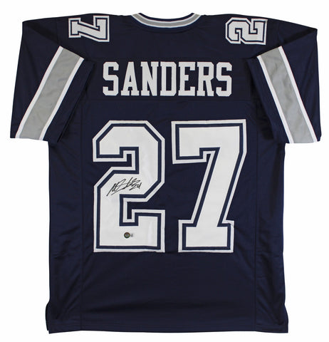 Miles Sanders Authentic Signed Navy Pro Style Jersey Autographed BAS Witnessed
