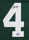 Brett Favre Signed Green Bay Custom Green Jersey