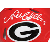 Nick Chubb Autographed Georgia Bulldogs Speed Mini Helmet BAS 40069