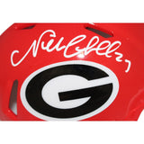 Nick Chubb Autographed Georgia Bulldogs Speed Mini Helmet BAS 40069