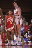 Spud Webb Signed Atlanta Hawks Jersey (JSA COA) 1986 Slam Dunk Champ / 5ft. 6in.