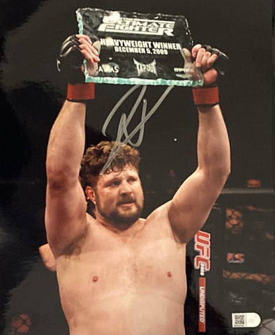 Roy Nelson Signed 8x10 UFC Ultimate Fighter Winner Photo SI