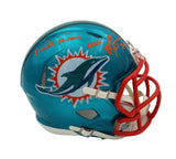 Ricky Williams Signed Dolphins Speed Flash NFL Mini Helmet w/ "Errick Miron AKA"