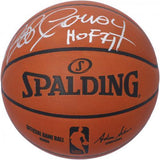 Bob Cousy Boston Celtics Signed Spalding Official Basketball & "HOF 71" Insc