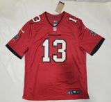 MIKE EVANS SIGNED TAMPA BAY BUCCANEERS NIKE AUTHENTIC SCREENPRINT JERSEY BAS