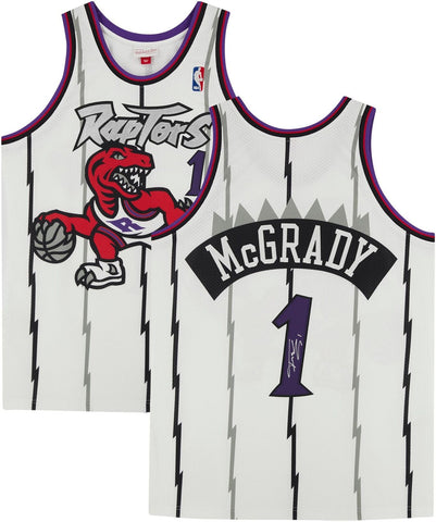 Tracy McGrady Toronto Raptors Signed 1998Mitchell & Ness Authentic Jersey
