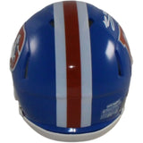 Bo Nix Autographed Denver Broncos TB 75-96 Mini Helmet Beckett Witness 57260