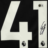 Estevao Willian Signed Chelsea Away Soccer Jersey #41 with Beckett COA