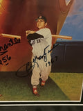 Mickey Mantle Ted Williams Yastrzemski Robinson Signed Photo w/ Inscriptions JSA