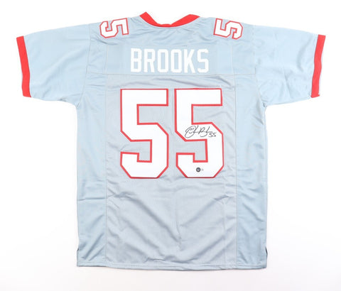 Derrick Brooks Signed Tampa Bay Buccaneers Jersey (Beckett) Hall of Famer 2014
