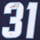 Ondrej Pavelec Signed Jets Jersey (PSA COA) Playing career 2007-present / Goalie