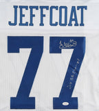 Jim Jeffcoat Signed Cowboys Throwback Jersey Inscribed "2x SB Champs" (JSA Holo)