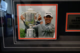 Collin Morikawa Autographed PGA Championship Flag - Framed Display - JSA COA