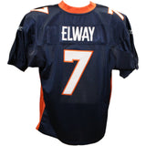 John Elway Autographed Denver Broncos M&N Jersey SB XXXII 3 Insc. Beckett 42997