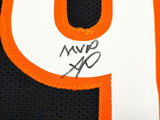 BEARS RICHARD DENT AUTOGRAPHED BLUE JERSEY "MVP XX" BECKETT WITNESS 231048