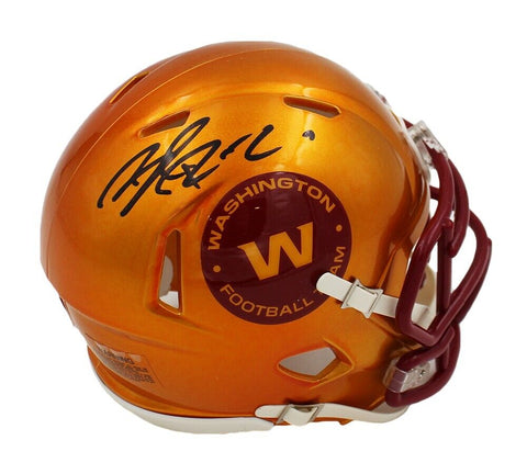 Brian Robinson Jr. Signed Washington Commanders Speed Flash NFL Mini Helmet