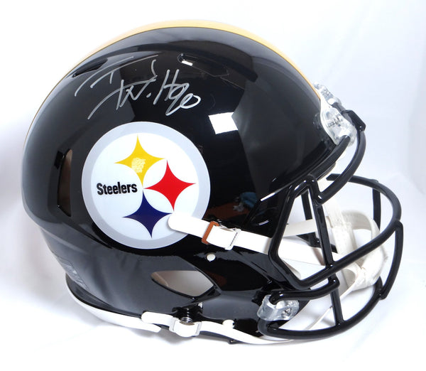 TJ Watt Autographed Pittsburgh Steelers F/S Speed Authentic Helmet - Beckett W