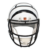 Jeff Blake Autographed Bengals White Alternate Full Size Speed Helmet Beckett