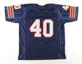Gale Sayers Signed Chicago Bears Jersey (JSA COA) 4xPro Bowl RB / HOF 1977
