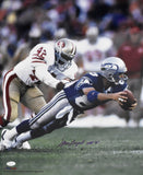 Steve Largent HOF Autographed/Inscribed Seahawks 16x20 Photo JSA 201023