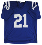 D.J. Giddens Authentic Signed Blue Pro Style Jersey Autographed BAS Witnessed