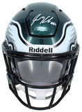 Jason Kelce Autographed Philadelphia Eagles Speedflex Midi Helmet PSA