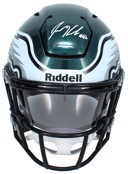 Jason Kelce Autographed Philadelphia Eagles Speedflex Midi Helmet PSA