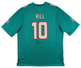 Dolphins Tyreek Hill Authentic Signed Teal Nike Game Jersey BAS Witnessed
