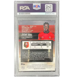 Jeremy Doku Signed 2020-21 Topps Stadium Club Chrome Rookie #22 - PSA Authentic