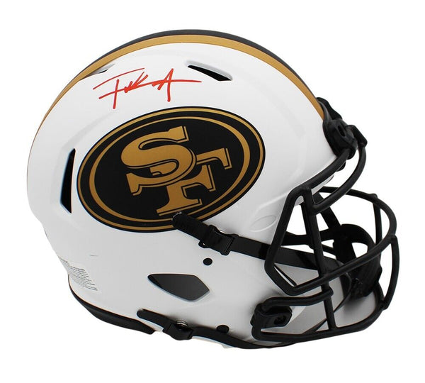 Frank Gore Signed San Francisco 49ers Speed Authentic Lunar NFL Helmet