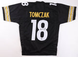 Mike Tomczak Signed Pittsburgh Steelers Jersey (Beckett)Ex-Ohio State Buckeye QB
