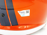 RUSSELL WILSON AUTOGRAPHED BRONCOS FLASH ORANGE FULL SIZE HELMET FANATICS 227938