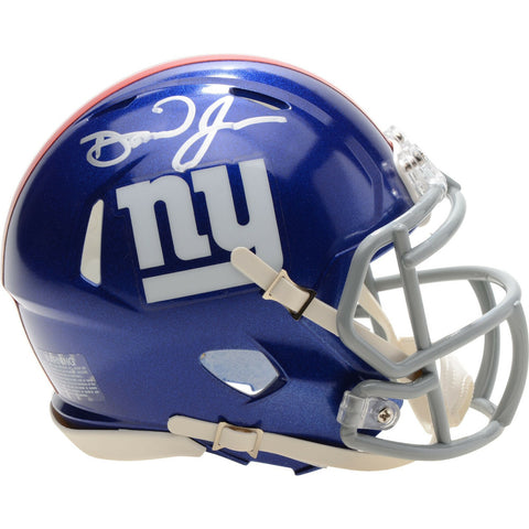 Daniel Jones signed Giants Speed Mini Helmet Rookie Auto Colts Fanatics COA