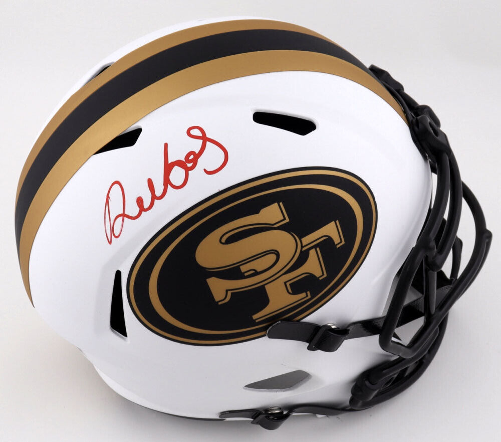 thumbnail interactive-video image 1 of Deebo Samuel Autographed San Francisco 49ers Speed Mini Helmet – Beckett Authenticated 1 of 3
