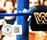 HULK HOGAN AUTOGRAPHED SIGNED 16X20 PHOTO WWE BECKETT BAS QR STOCK #215340