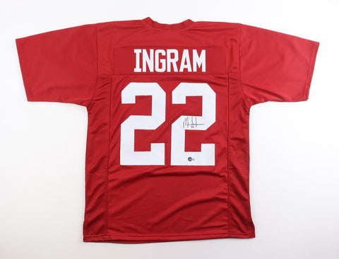 Mark Ingram Signed Alabama Crimson Tide Jersey (Beckett) 2011 Saints 1st Rnd Pck