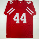 Autographed/Signed Kyle Juszczyk San Francisco Red Football Jersey Beckett COA