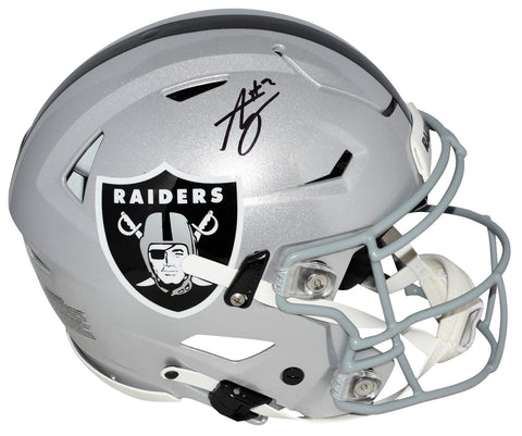 ASHTON JEANTY SIGNED LAS VEGAS RAIDERS AUTHENTIC SPEEDFLEX HELMET BECKETT