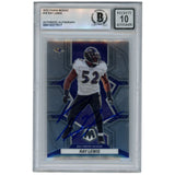 Ray Lewis Autographed/Signed 2022 Mosiac #19 Trading Card Beckett 52919