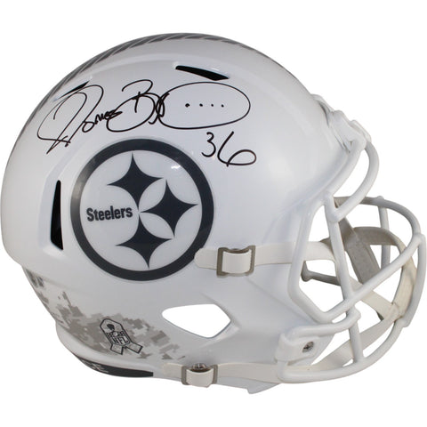 Jerome Bettis Autographed Pittsburgh Steelers F/S 2024 STS Helmet Beckett 49192