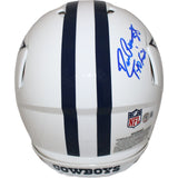 Pearson/Staubach/Dorsett Signed Dallas Cowboys '22 Alt Helmet HOF BAS 43393
