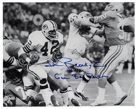 Packers Hall of Famer JOHN BROCKINGTON Signed 8x10 Photo #10 AUTO ~ 1971 ROY,