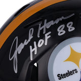 Autographed Jack Ham Steelers Mini Helmet